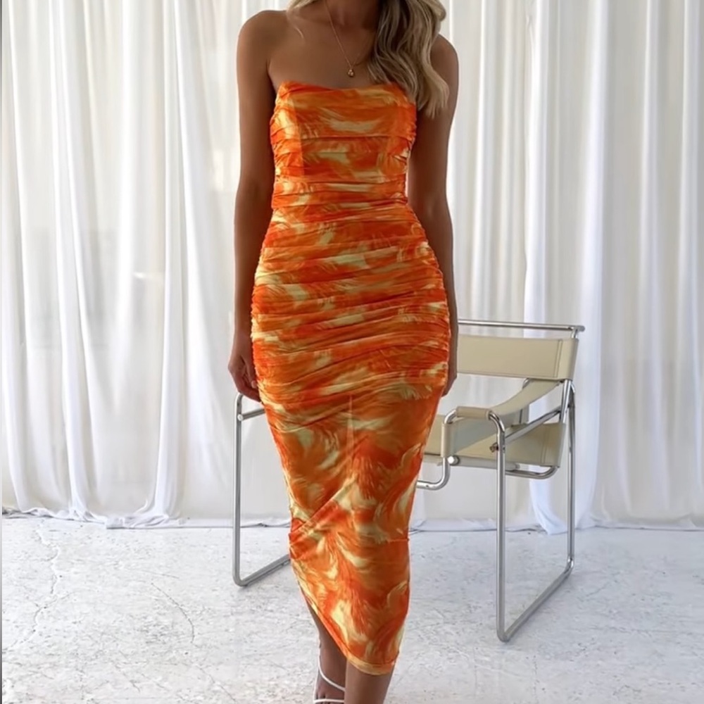 Saints & Secrets Strapless Dress